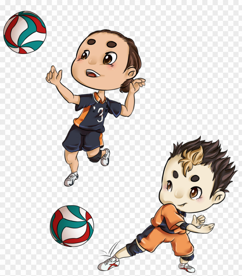 Haikyuu Ball Boy Sporting Goods Cartoon PNG