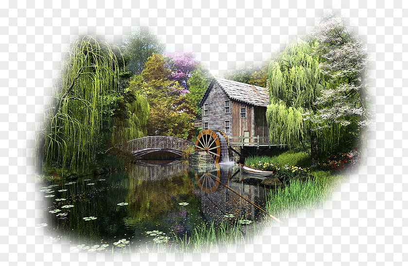 Harper's Mill Watermill Windmill Gristmill PNG
