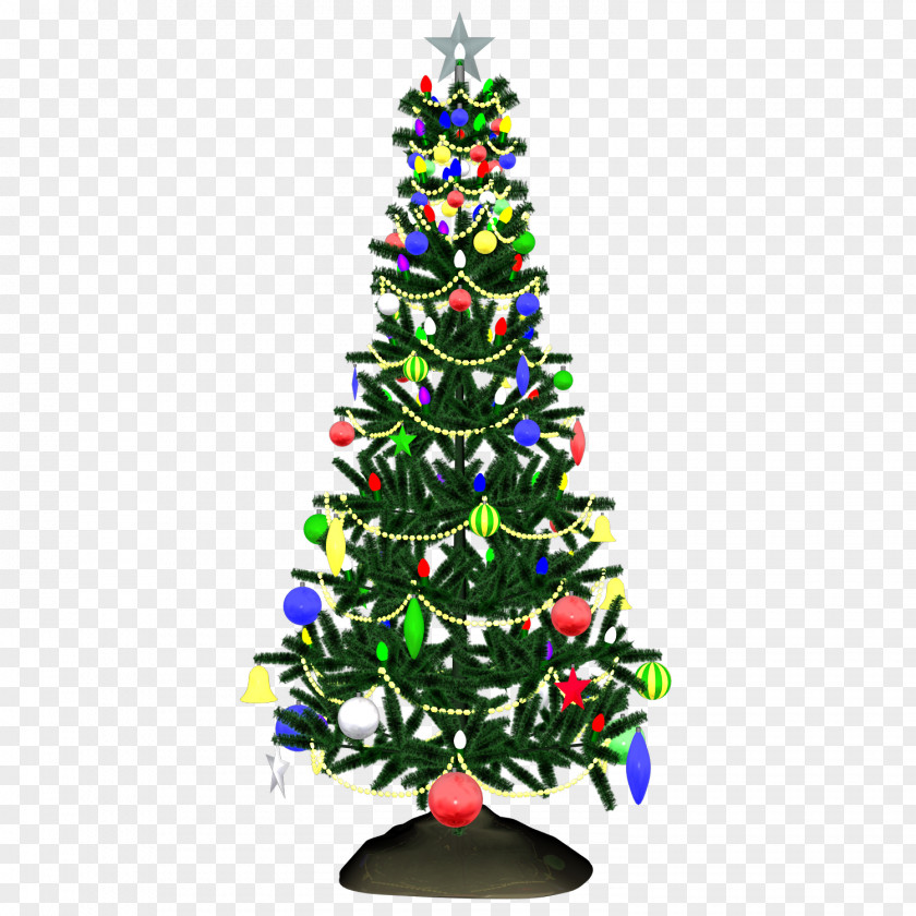 Christmas Tree Spruce Fir Ornament PNG