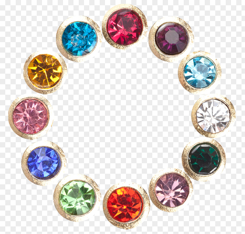 Colored Stones Color Wheel Scheme Primary Complementary Colors PNG