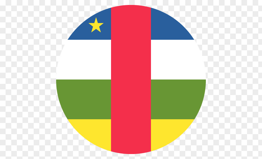 Flag Of The Central African Republic Emoji Czech PNG