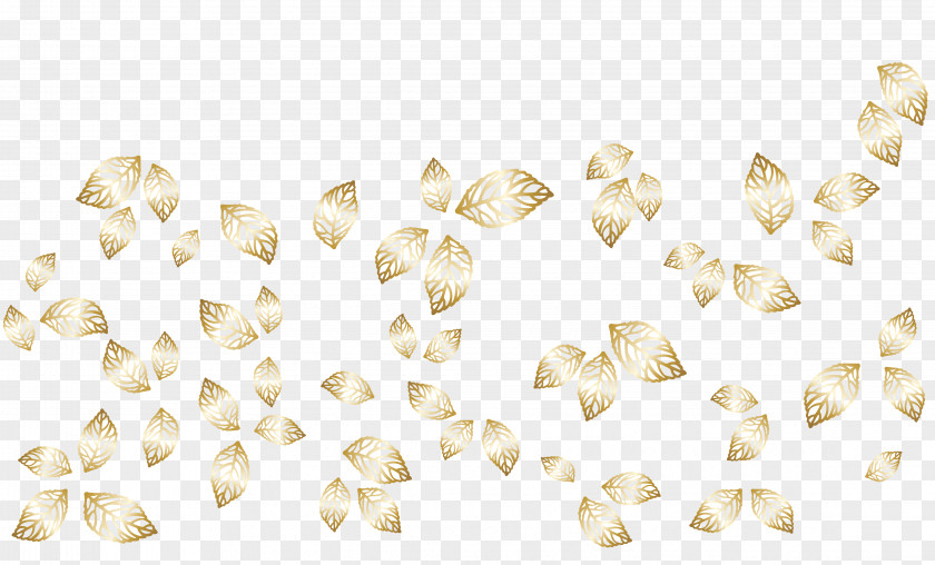 Gold Flower Clip Art PNG