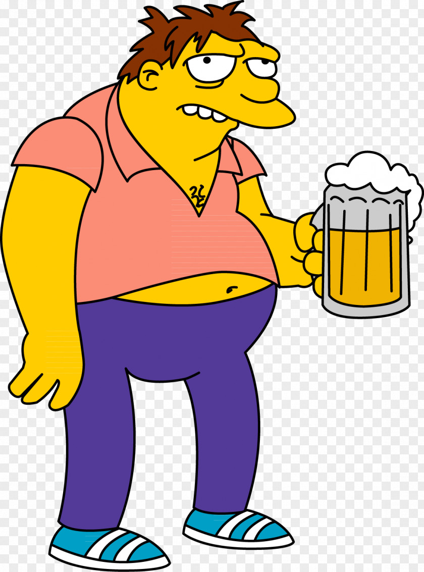 Lazy Man Barney Gumble Moe Szyslak Homer Simpson Milhouse Van Houten Marge PNG