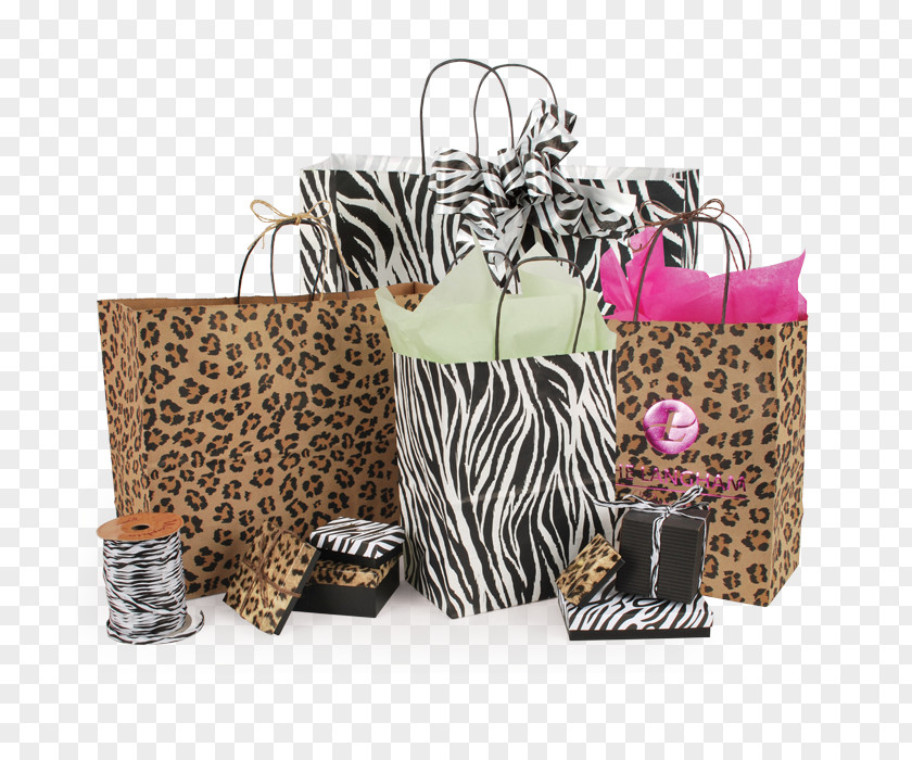 Bag Handbag Animal Print Paper Shopping Bags & Trolleys PNG