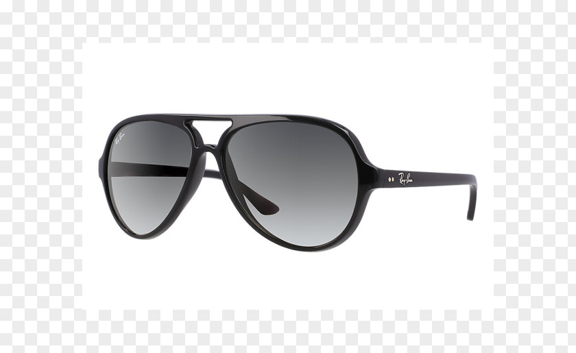 Black Gradient Ray-Ban Cats 5000 Classic Aviator Sunglasses PNG