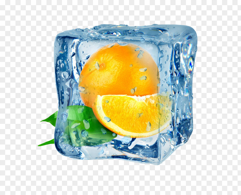 Frozen Orange Juice Ice Cube Frutti Di Bosco PNG