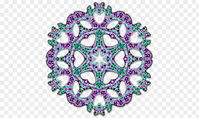 Kaleidoscope Mandala Symbol Pattern PNG
