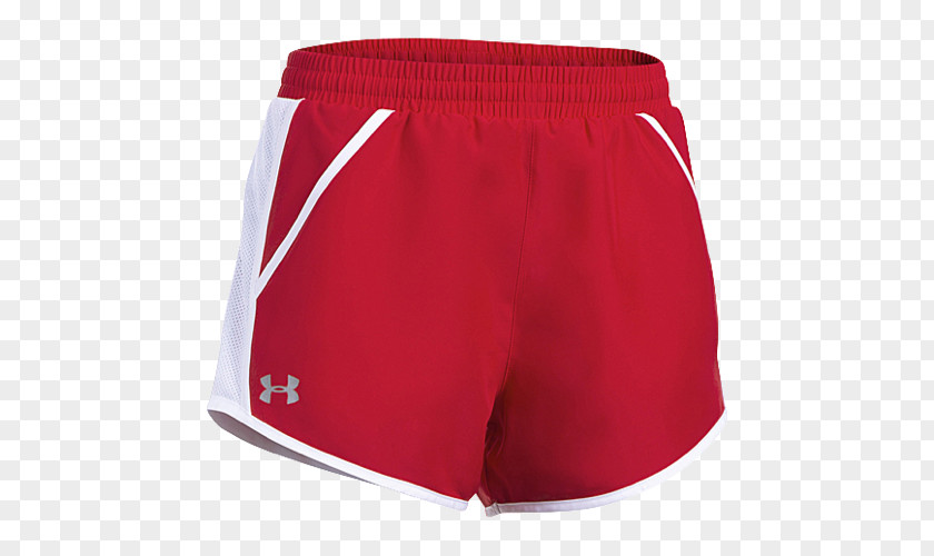 Under Armour Red Running Shoes For Women Swim Briefs Shorts Clothing PNG