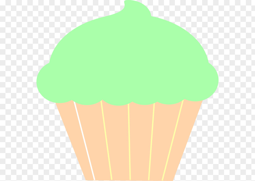 Cupcake Vector Ice Cream Cones Green Clip Art PNG