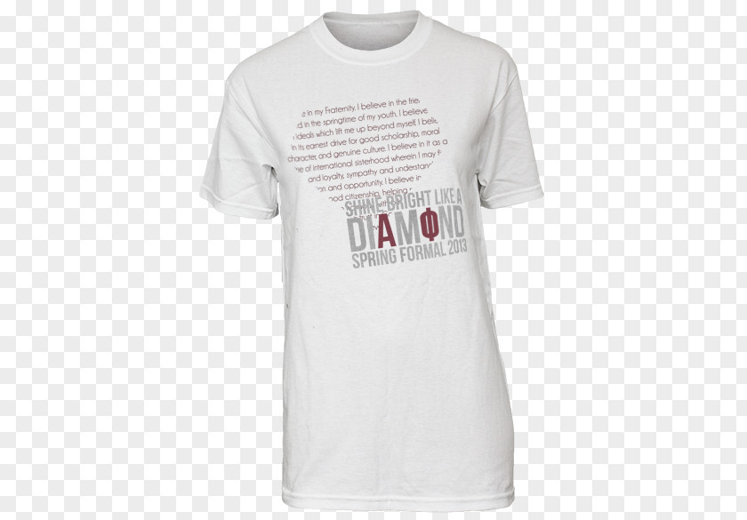 Diamond Shine T-shirt Sleeve Neck Font PNG