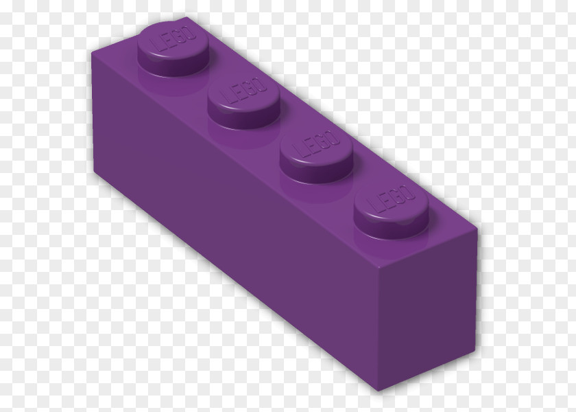 Hollow Brick Purple Cylinder PNG
