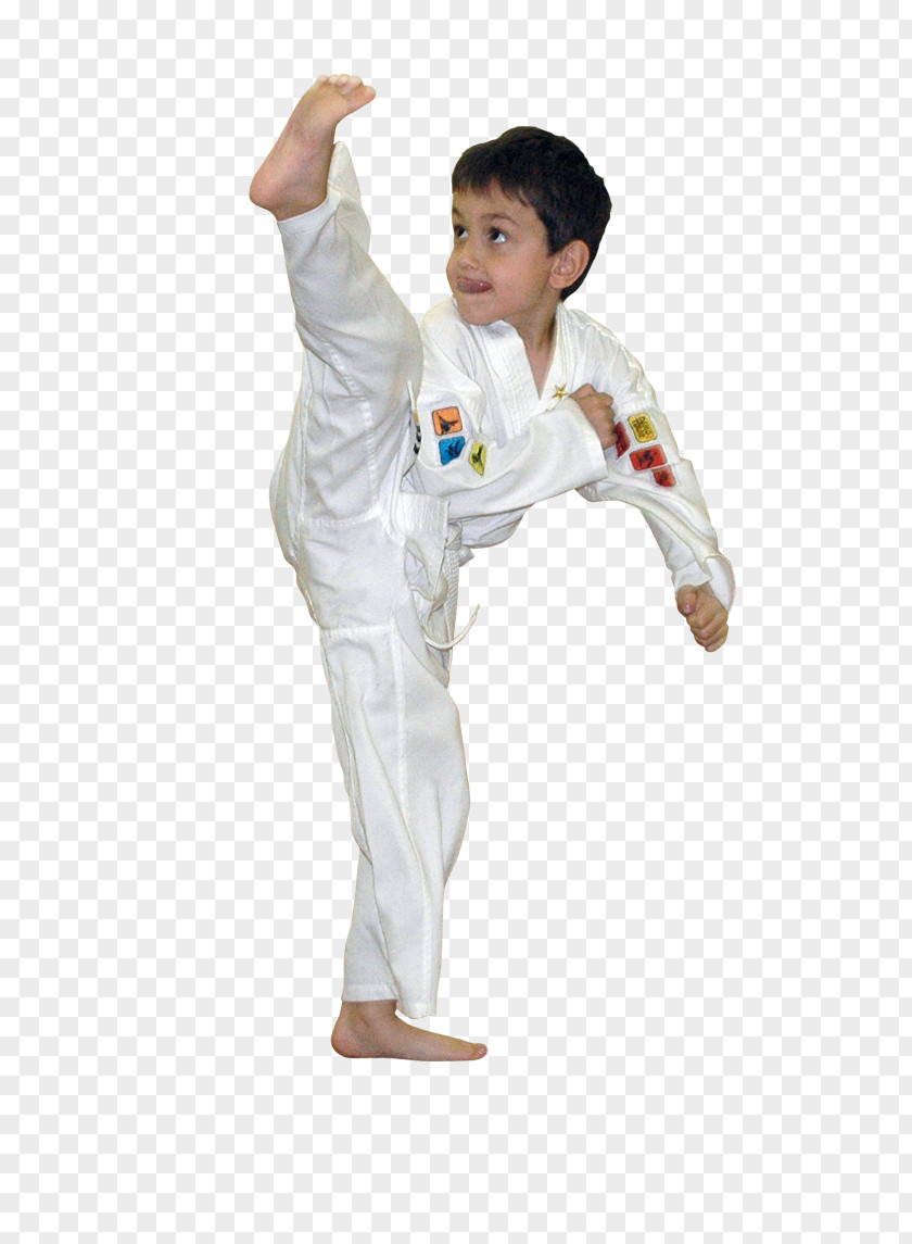 Karate Dobok Taekwondo Martial Arts Flying Kick PNG