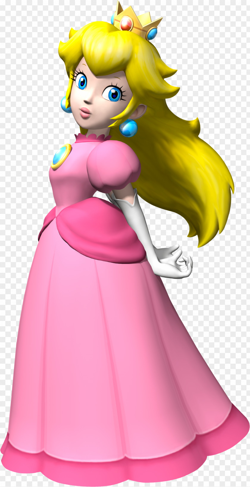 Mario Kart Wii Super Bros. Princess Peach PNG