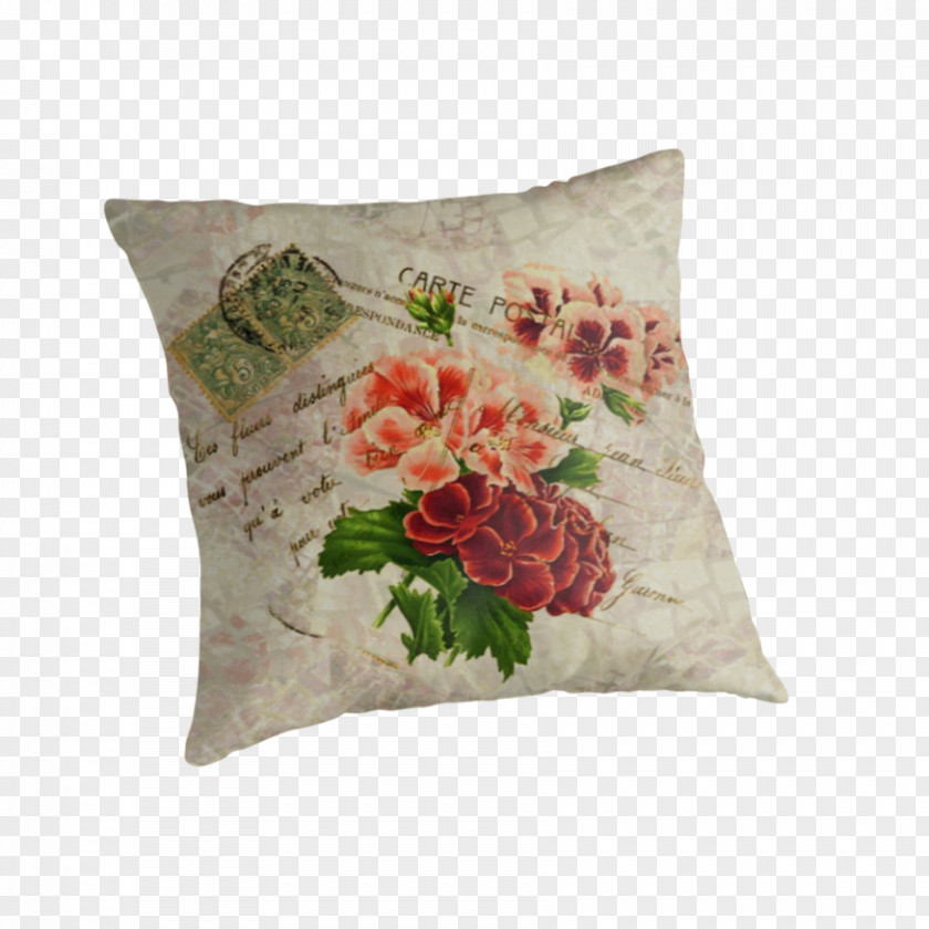 Pillow Throw Pillows Cushion Flower PNG