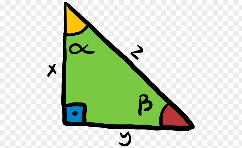 Right Triangle Trigonometry Mathematics Clip Art PNG