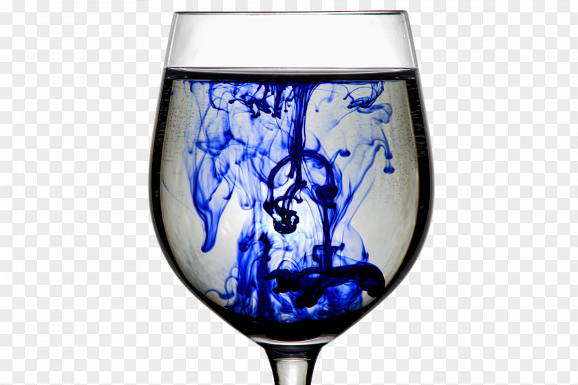 Art Glass Ink Drop Cup Fountain Pen PNG