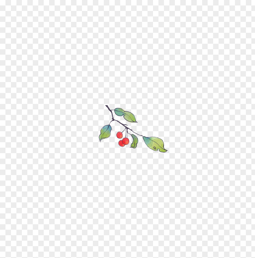 Cherry Leaf Computer Pattern PNG