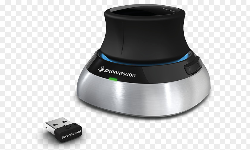 Computer Mouse 3Dconnexion SpaceMouse Pro Wireless PNG