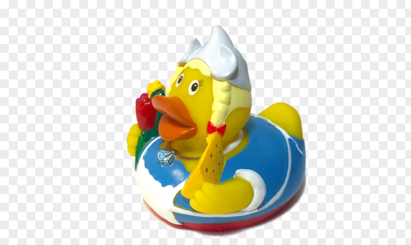 Duck Rubber Netherlands Toy Yellow PNG