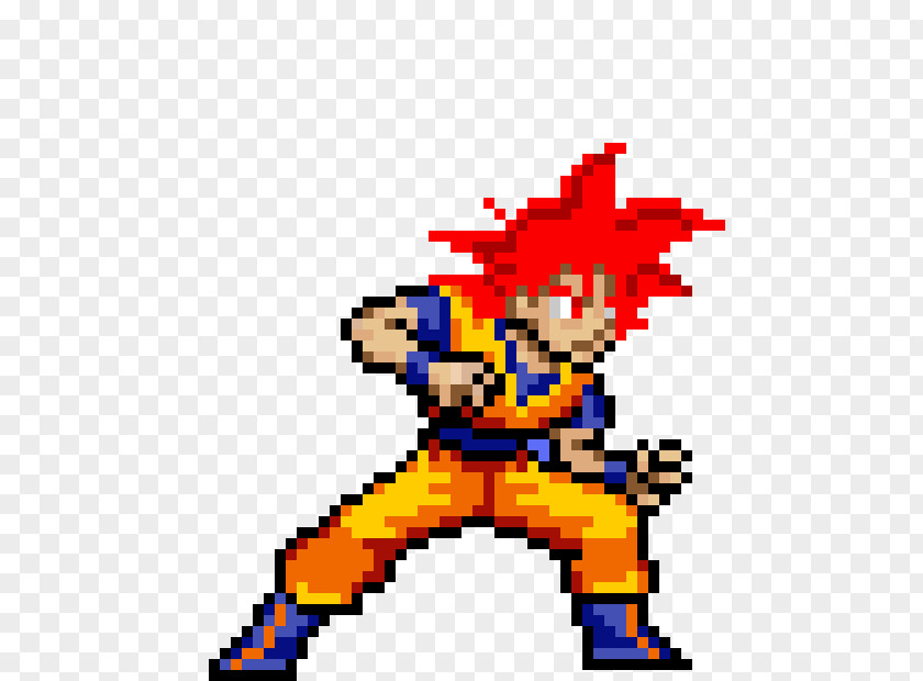 Goku Gohan Dragon Ball Z: Ultimate Battle 22 Super Saiyan Pixel Art PNG