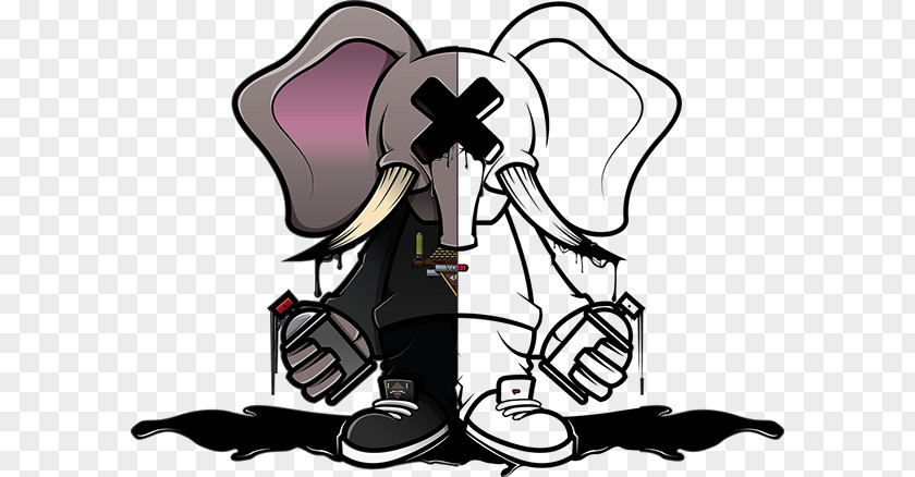 Graffiti Drawing Model Sheet Clip Art PNG