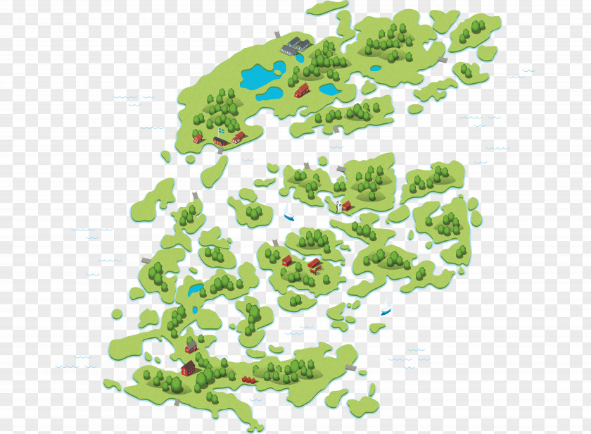دلة Svartsö Möja Ljusterö Island Map PNG