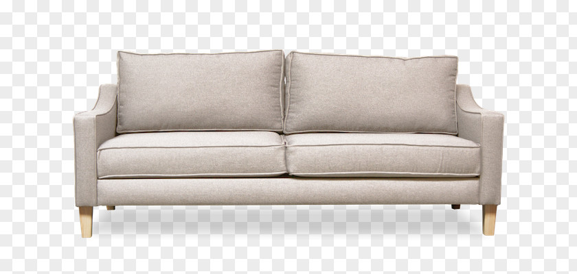 White Sofa Loveseat Couch Bed Furniture PNG