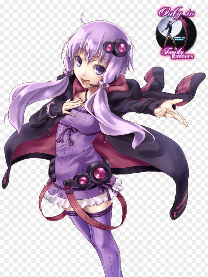 Yuzuki Yukari Vocaloid 3 Lyrics PNG