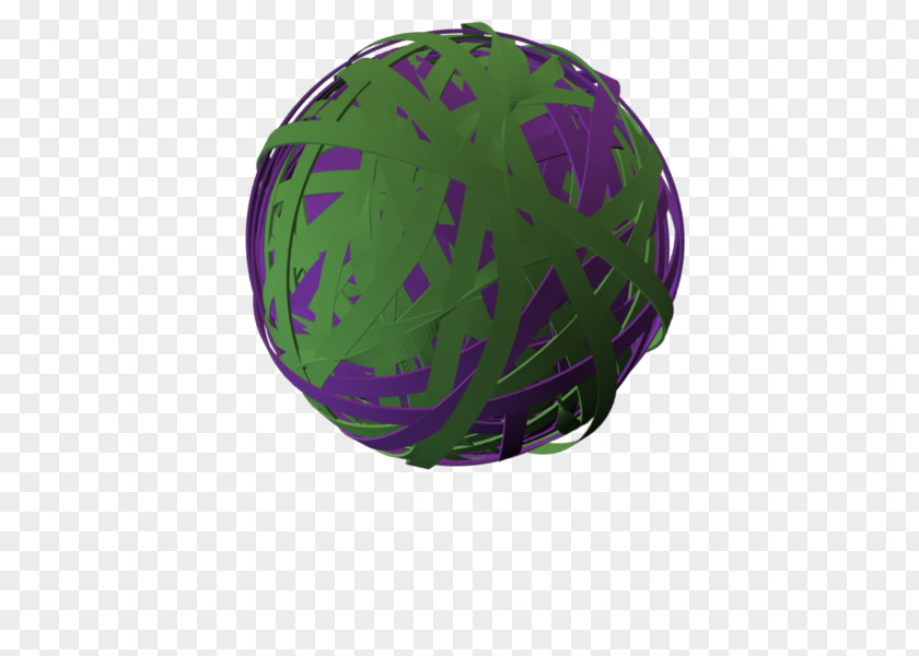 Bouncy Ball Sphere Green PNG