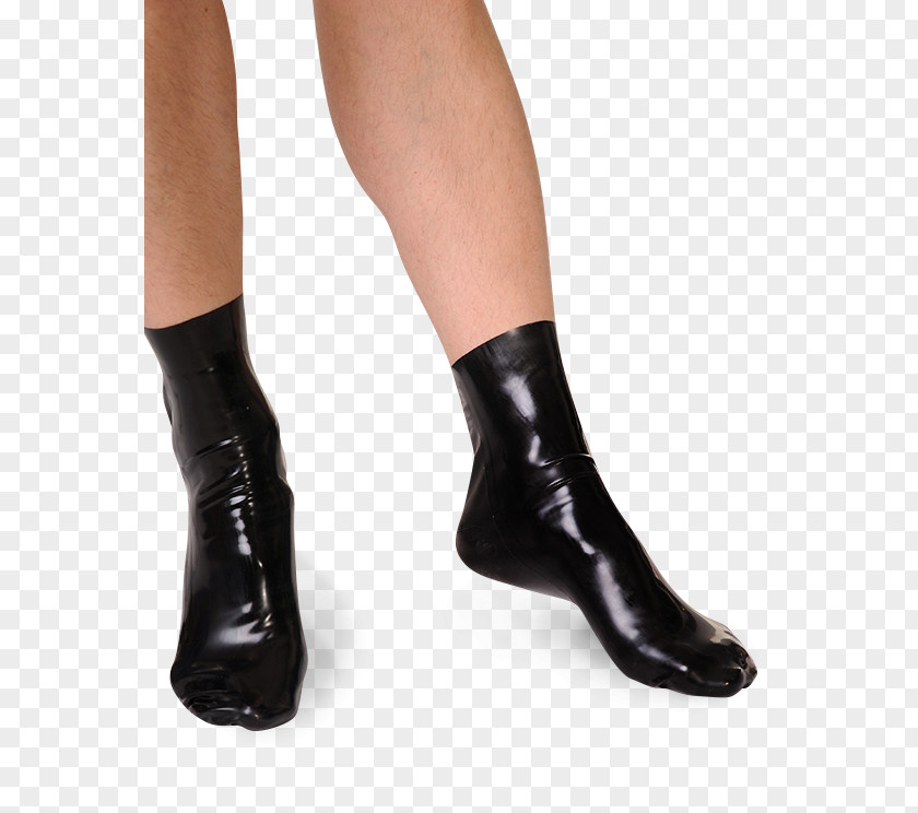 Calf Foot Sock Taobao Hosiery Latex Boot PNG