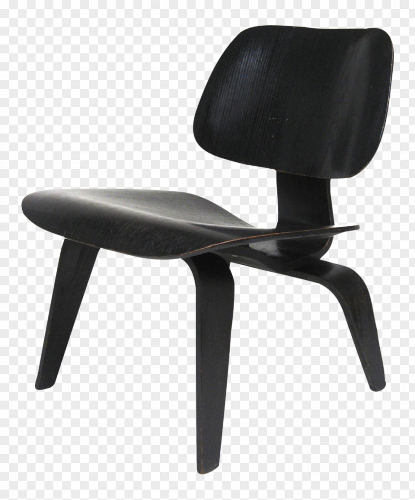 Chair Eames Lounge Wood Charles And Ray Wing PNG