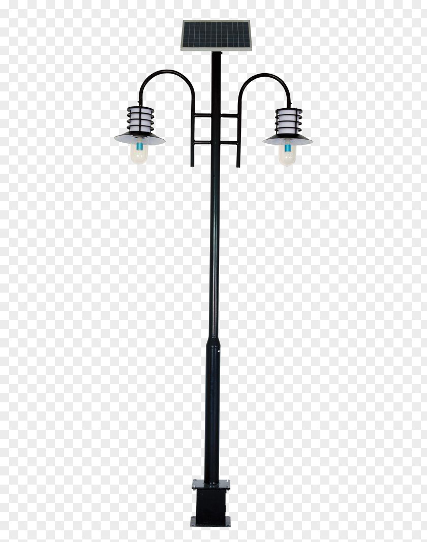 Environmental Protection And Energy Saving Lamps Street Light Garden Lighting Solar Lamp PNG