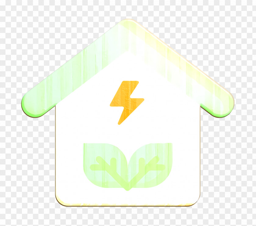Green House Icon Reneweable Energy PNG