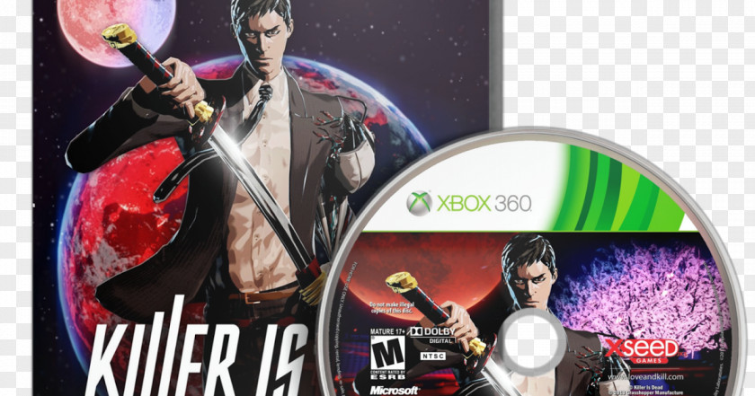 Killer Is Dead Xbox 360 Killer7 Video Game No More Heroes PNG