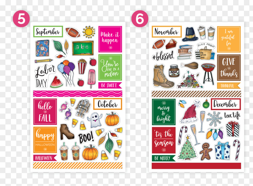Planner Stickers Paper Essentials Weekly Stickers: Set Of 575 Label Personal Organizer PNG