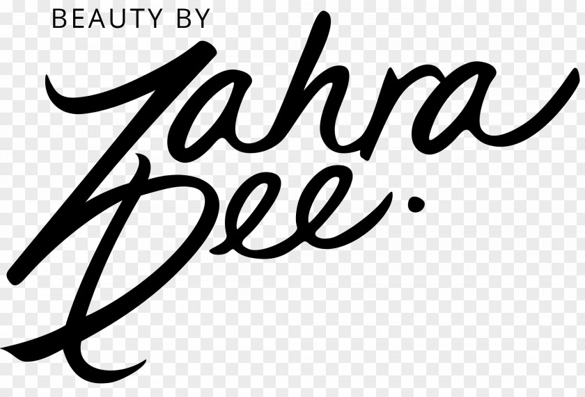 Zahra Logo Calligraphy Handwriting Font PNG