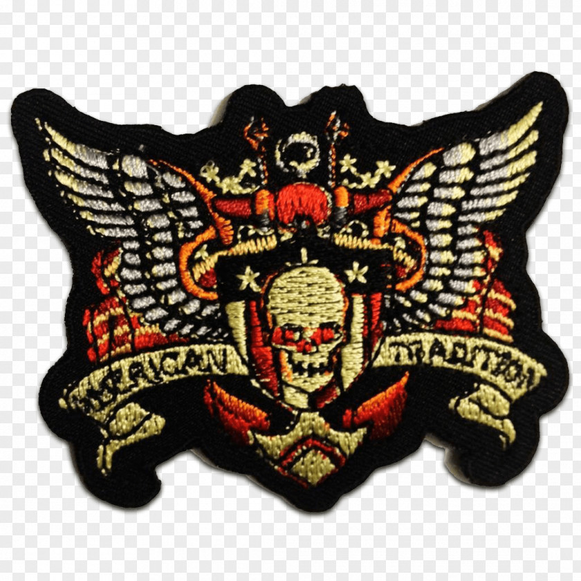 Mexican Embroidery Embroidered Patch Color Totenkopf Black PNG