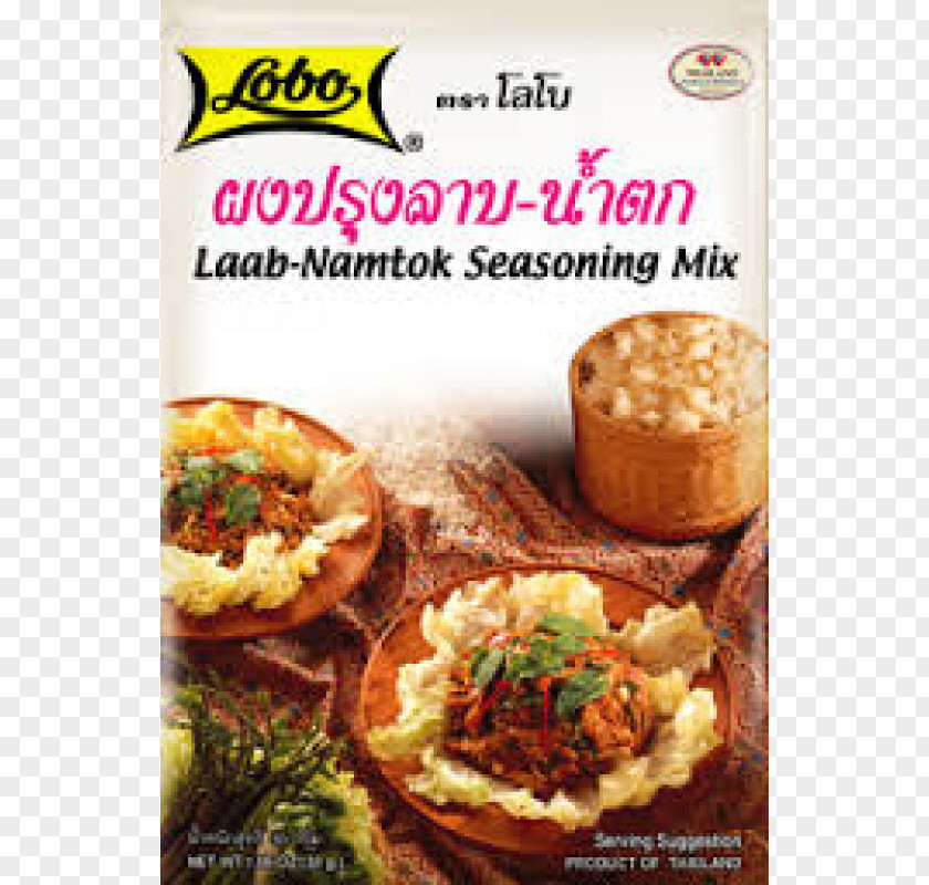 Spice Mix Nam Tok Larb Thai Cuisine Curry Massaman PNG