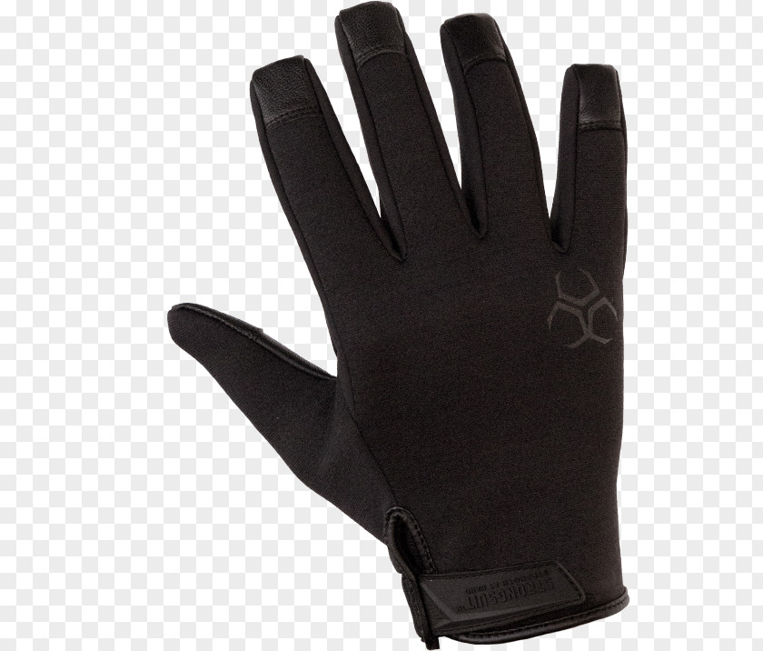 Strong Features Cycling Glove Leather Kevlar Neoprene PNG