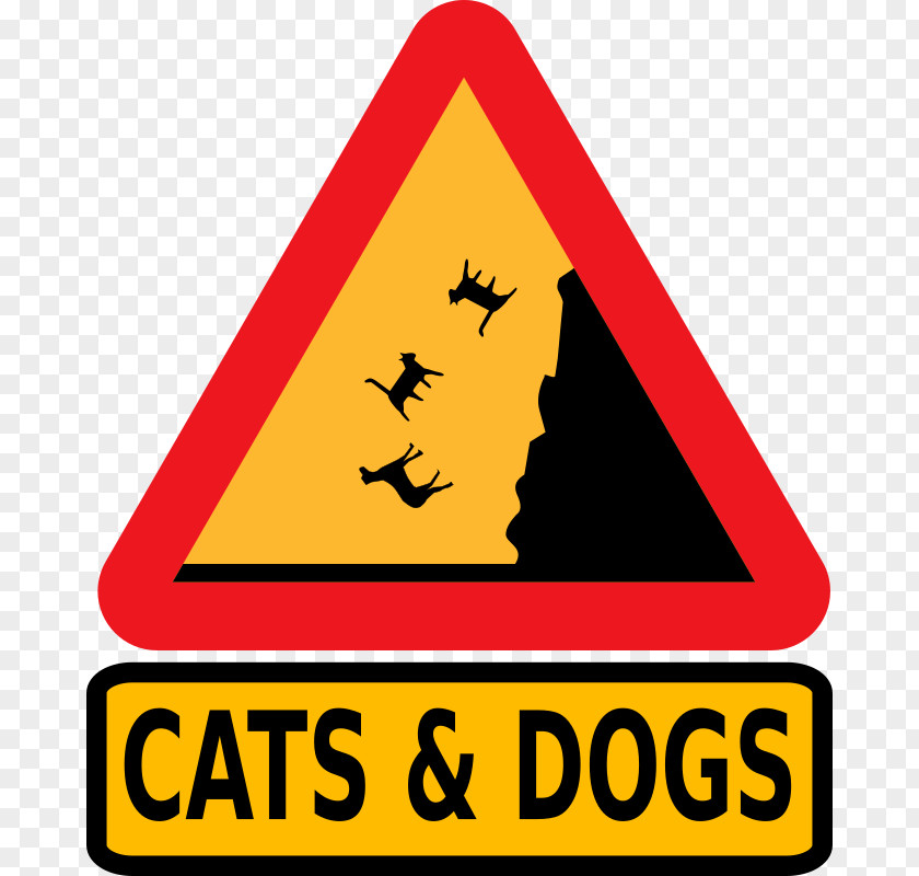 Cats Penguin Warning Sign Clip Art PNG