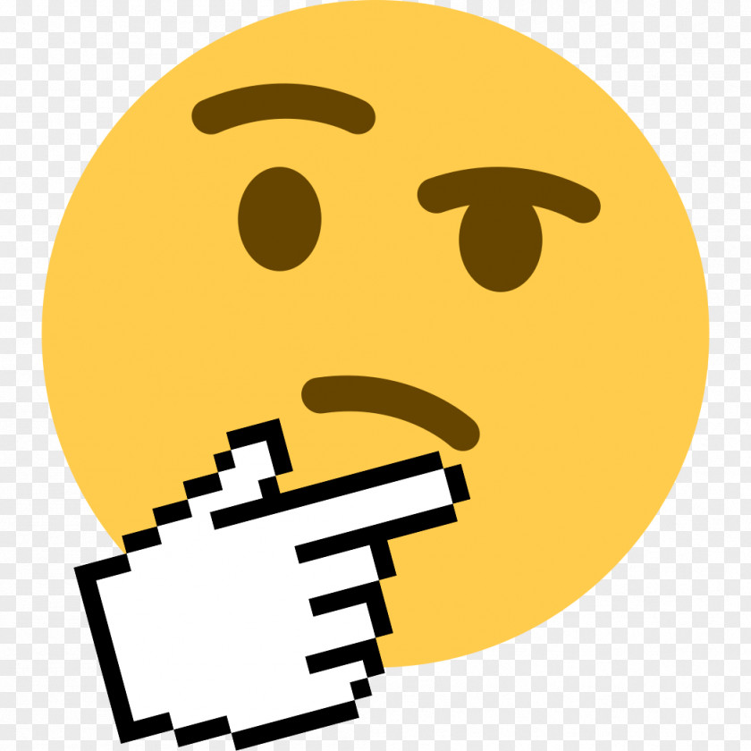 Emoji Discord Thought Sticker Feeling PNG