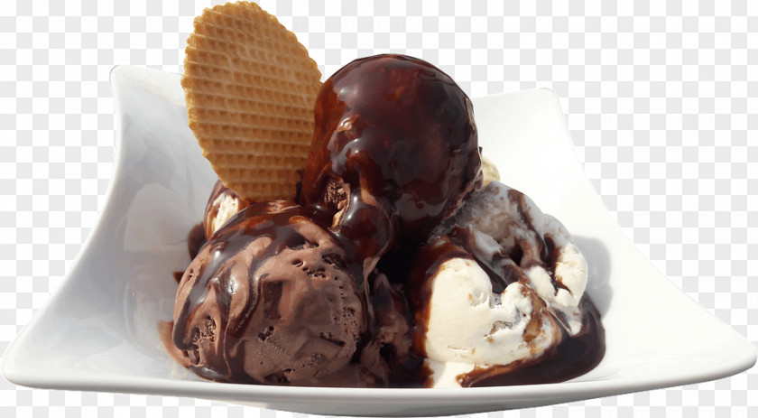 Ice Cream Sundae Praline Food Scoops PNG