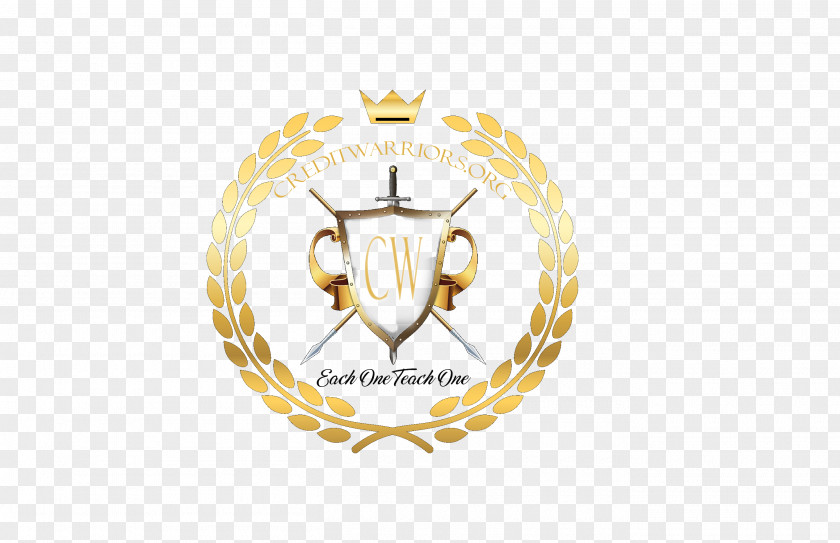 Irepair Shop Logo Laurel Wreath Gold Leaf PNG