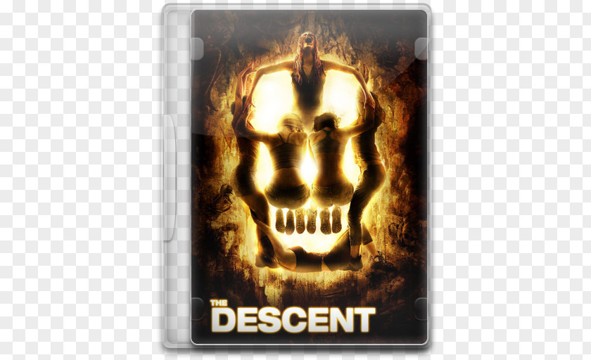 The Descent Brand Bone Skull Font PNG