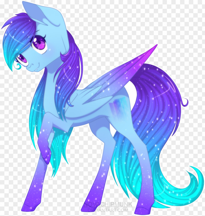 Aurora Lights Pony Digital Art Horse PNG