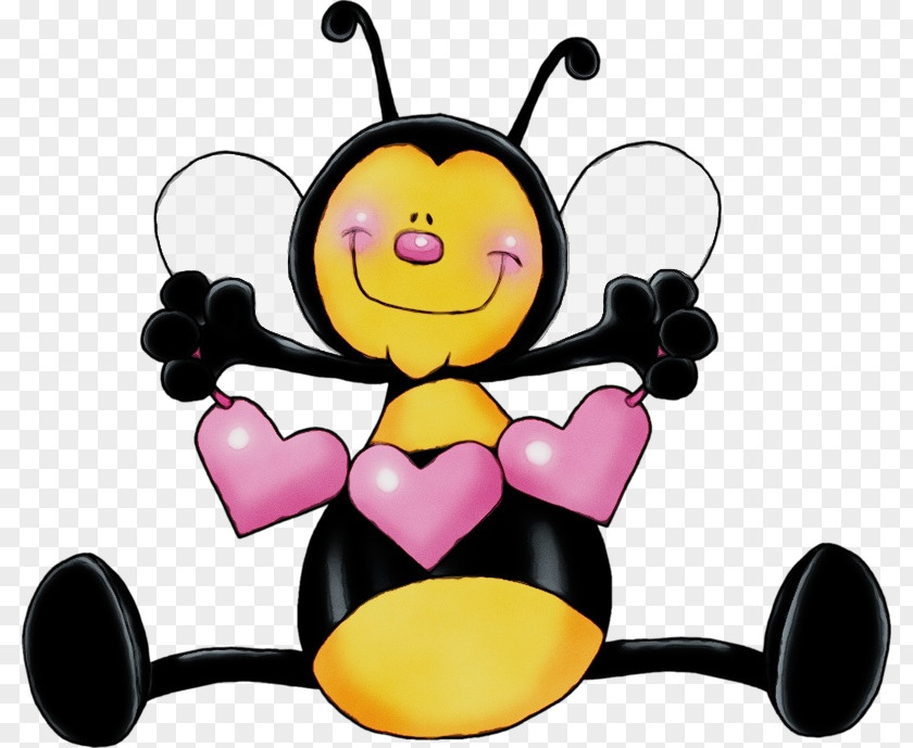 Bee Smile Bumblebee PNG