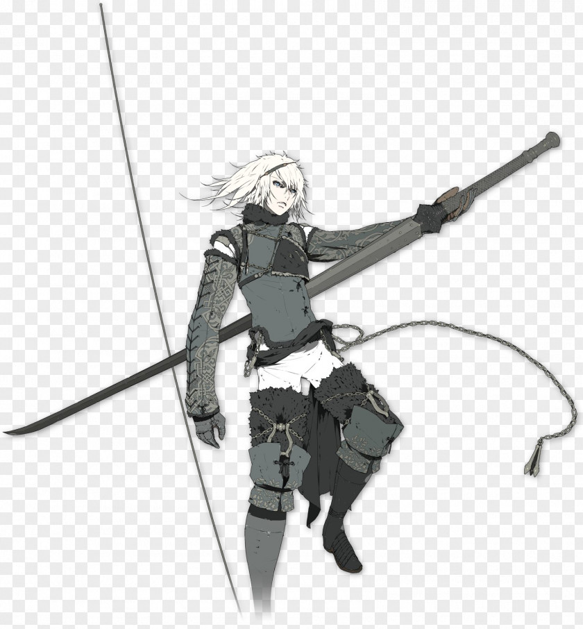Holding Sword Nier: Automata Work Of Art Video Game PNG