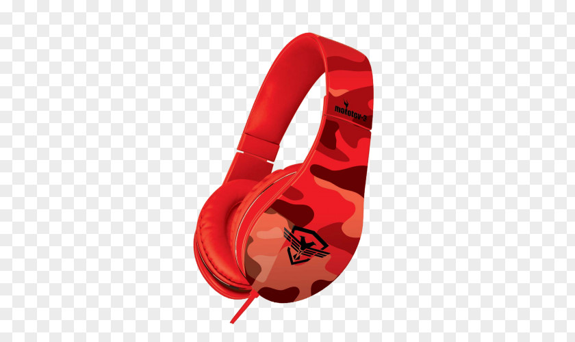 Military Pattern Headphones Headset Molotov Cocktail Mobile Phones Red PNG