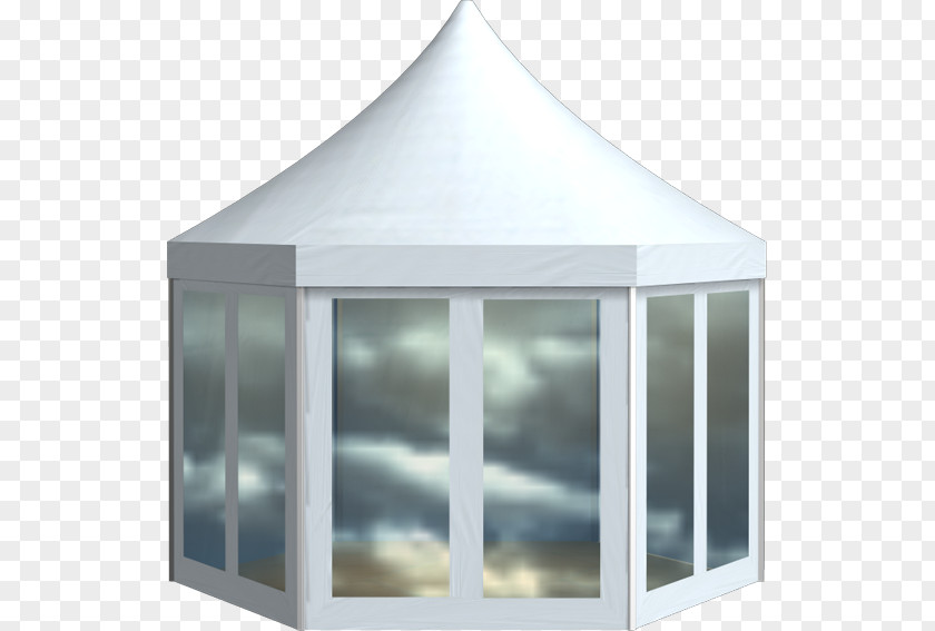 Partytent Roof Hexagon Eaves PNG