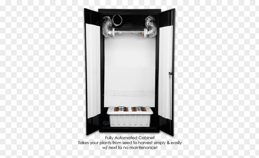 Secret Garden Wind Grow Box Growroom Hydroponics Light Closet PNG